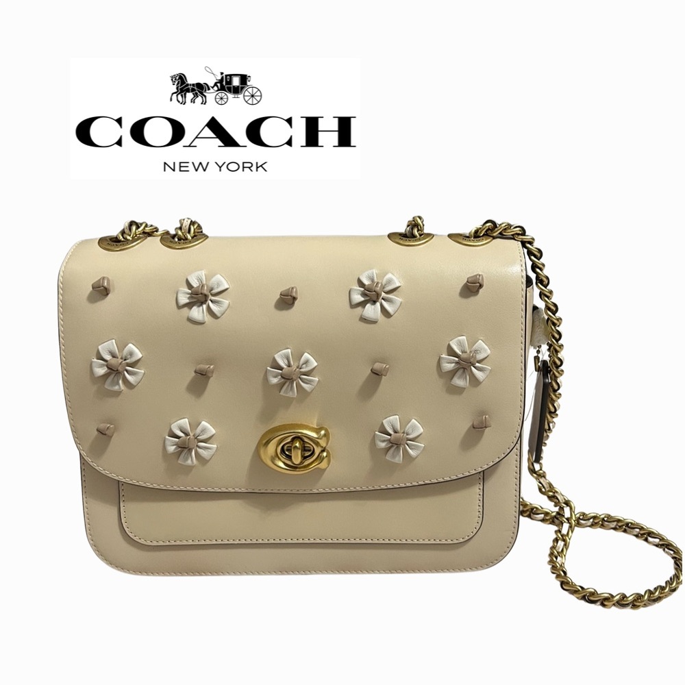 Brand New!. Madison Shoulder Bag With Tea Rose Knot.